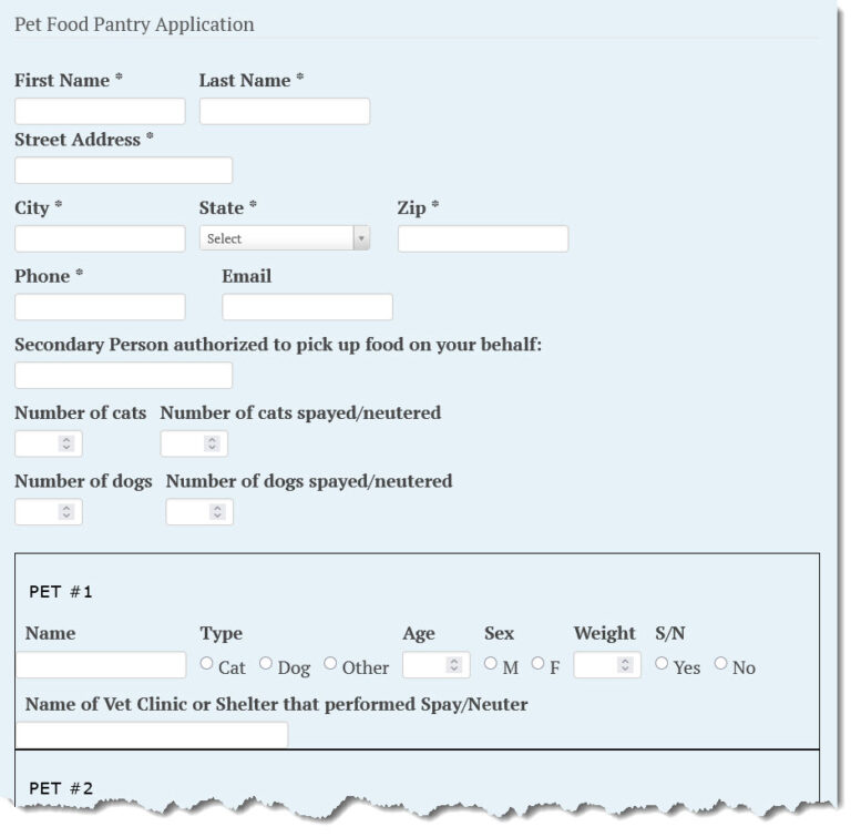 Leon County Humane Society’s Pet Food Pantry